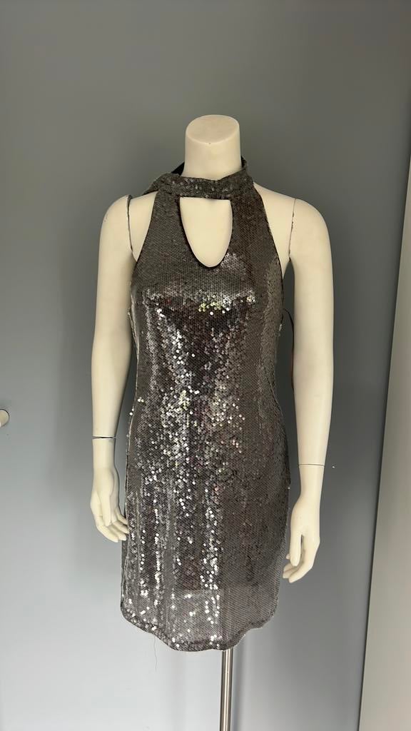 Nieuw sexy glitter jurke maat M, Maat 38/40 (M), Zwart, Nieuw, Ophalen of Verzenden