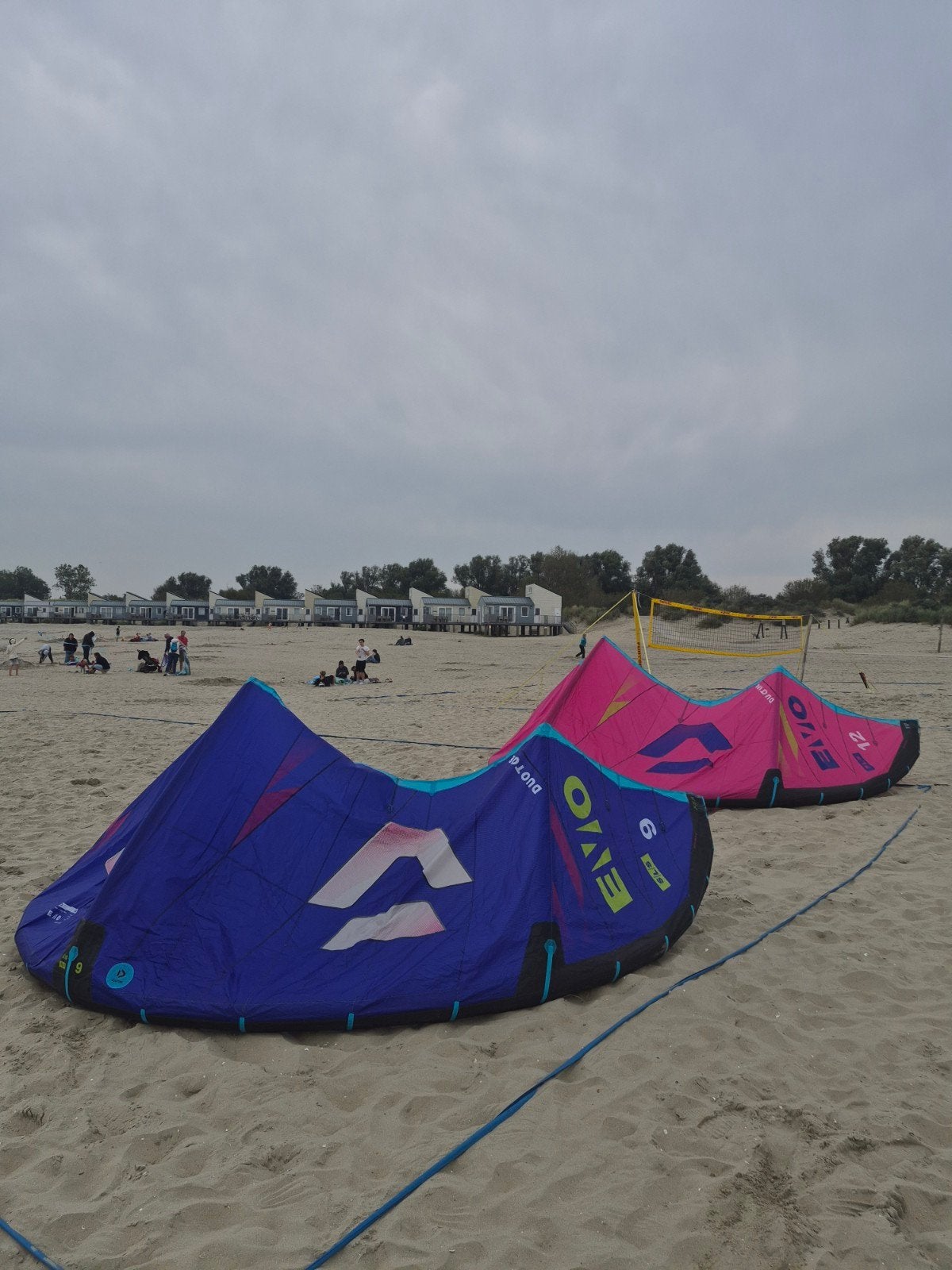 Duotone Evo SLS (9m² en 12m²) en dice 9m² met north Bar, Watersport en Boten, 9 m², Bar, Geen board, Ophalen of Verzenden