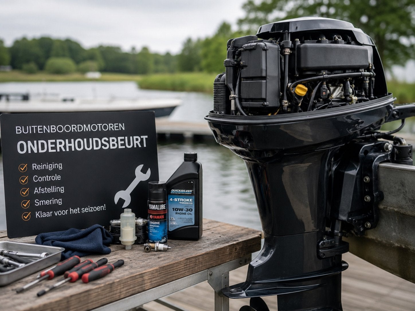 buitenboordmotor onderhoud, Diensten en Vakmensen, Reparatie en Onderhoud | Watersport en Boten, Garantie, Motor en Besturing
