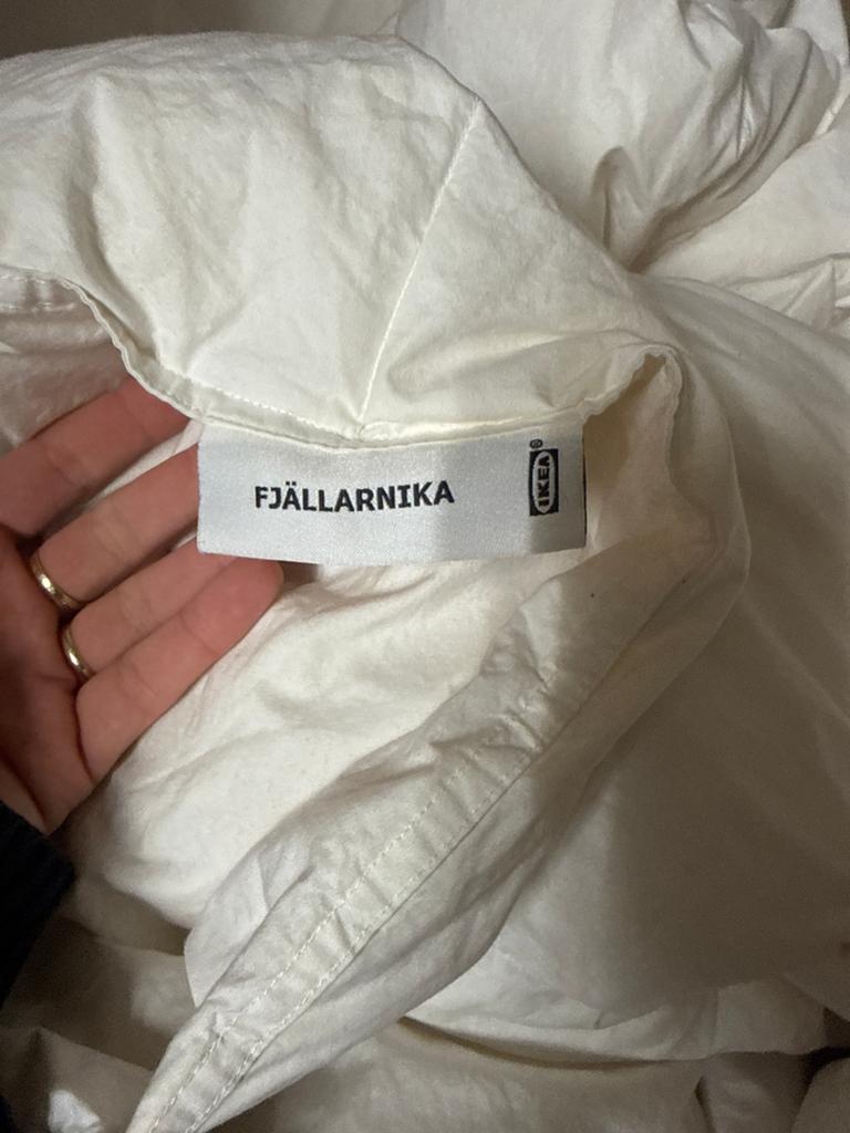 IKEA FJÄLLARNIKA Vierseizoenen dekbed - Zo goed als nieuw, Huis en Inrichting, Slaapkamer | Beddengoed, Ophalen, Wit, Tweepersoons