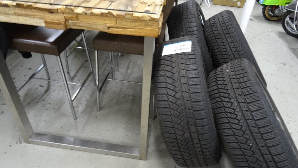 Kia EV6 Velgen met Continental Winterbanden 235/55R19, Gebruikt, Banden en Velgen, Winterbanden, 235 mm