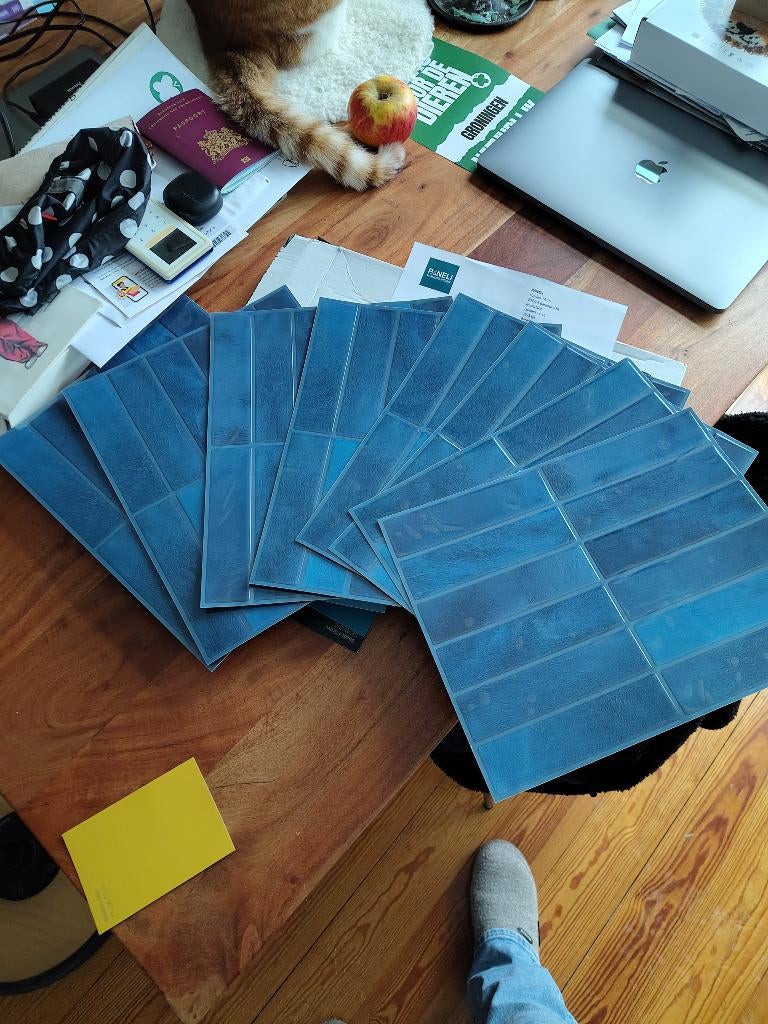 Tegelstickers, Ophalen, Overige materialen, Nieuw, Minder dan 20 cm