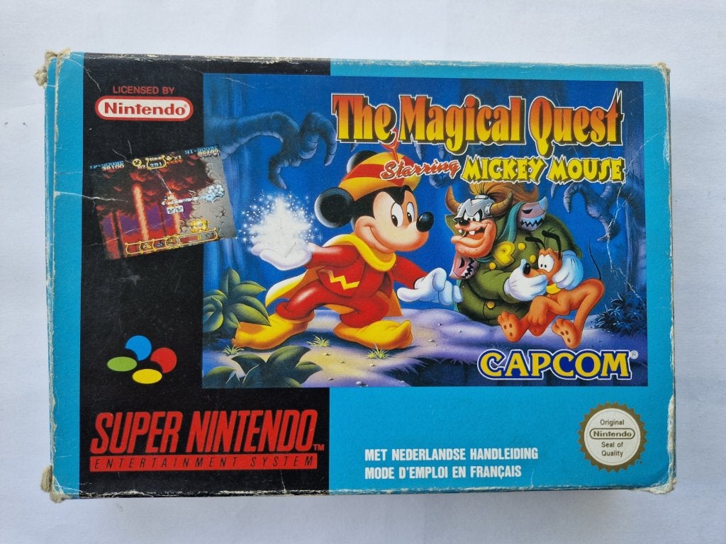 THE MAGICAL QUEST starring MICKEY MOUSE fah, Gebruikt, 1 speler, Racen en Vliegen, Ophalen of Verzenden