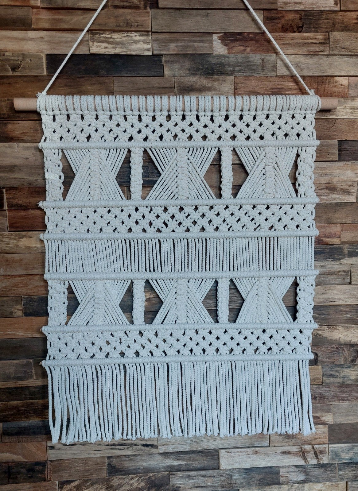 Macrame wandkleed €49,95, Ophalen of Verzenden, Nieuw