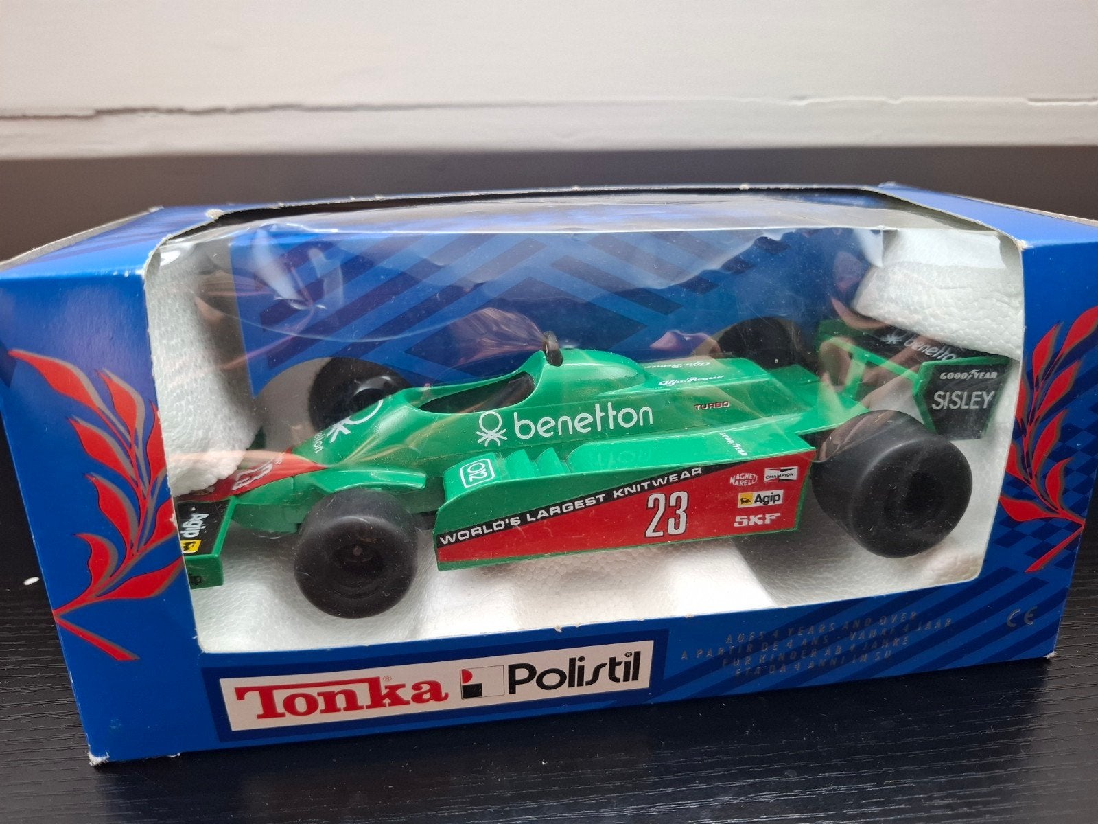 Tonka Polistil Benetton Formule 1 Raceauto Speelgoed, Ophalen of Verzenden, Gebruikt