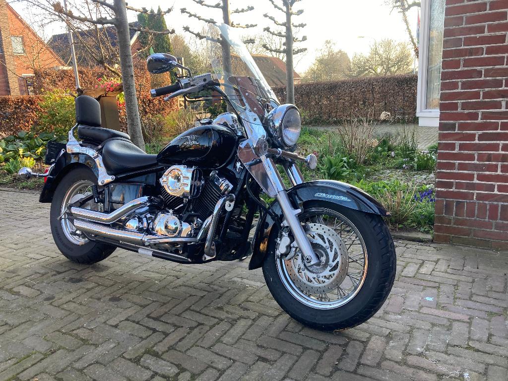 Yamaha XVS650 Dragster- 2006 - Nette motor - Lage km stand, Motoren, Motoren | Yamaha, 2 cilinders, Occasion, Sportuitlaat, Particulier