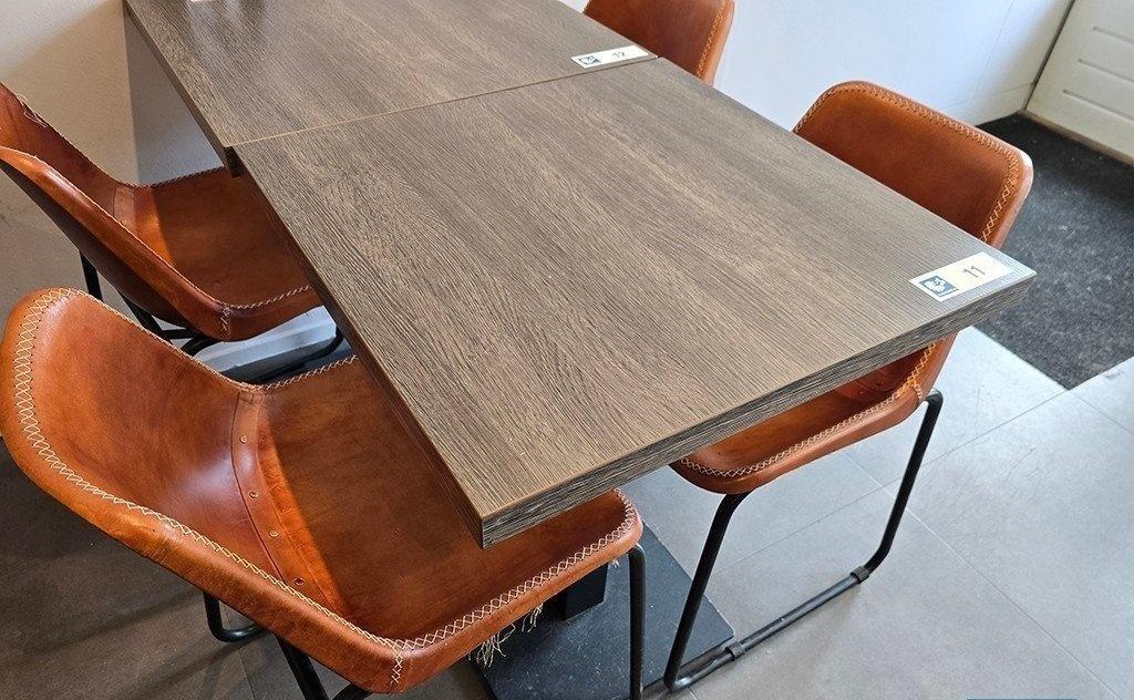 horeca restaurant tafels, Huis en Inrichting, 50 tot 100 cm, Tot twee personen, Zo goed als nieuw, Rechthoekig