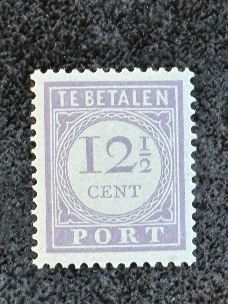 1913-31 SUR P24A, Port cijfer+waarde lila, 12½ct Ongebruikt, Ophalen of Verzenden