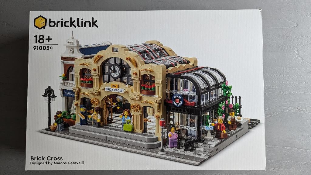 LEGO 910034 Brick Cross Train Station (Exclusief Bricklink!), Overige thema's, Nieuw, Ophalen of Verzenden, Complete set
