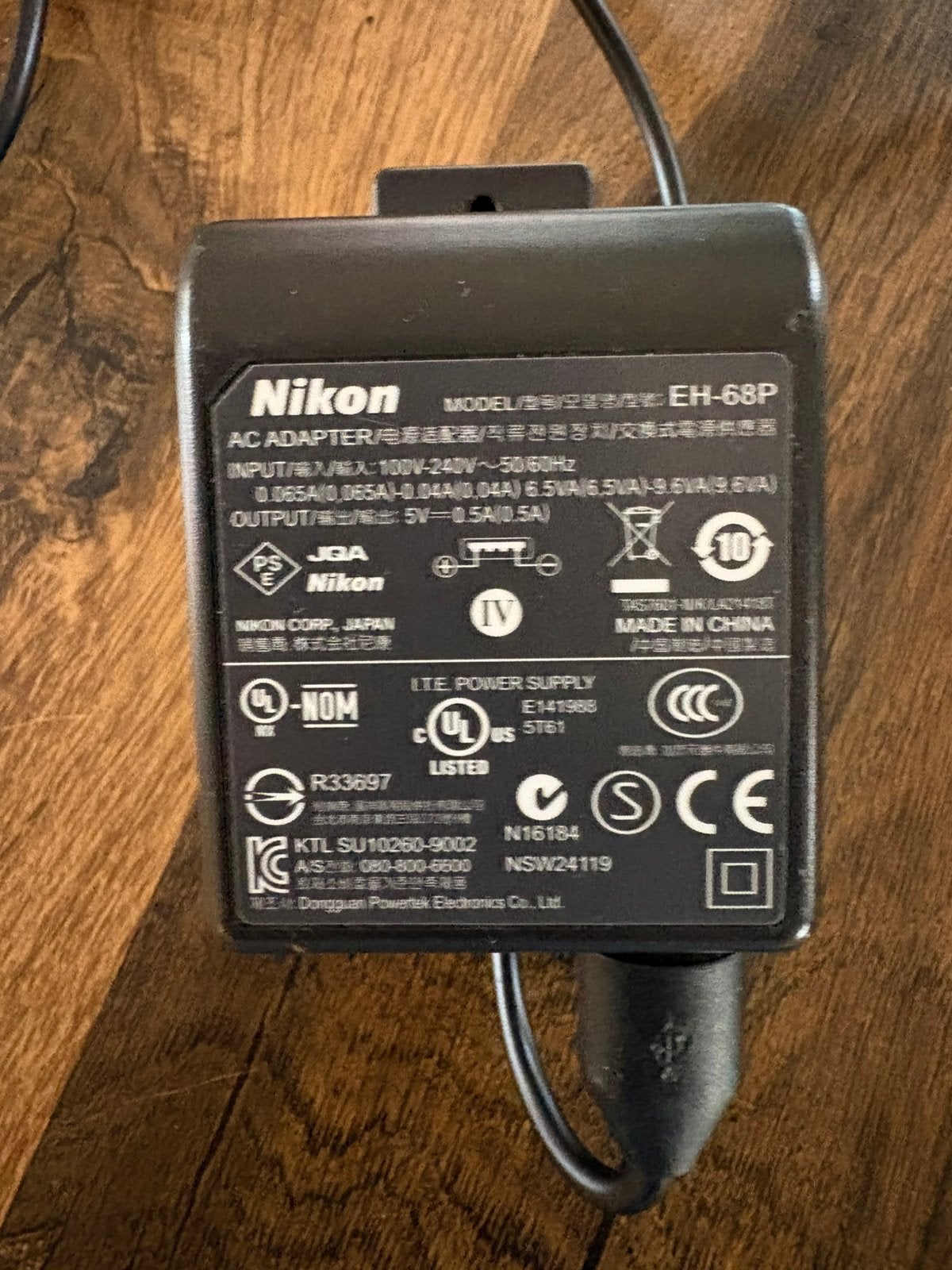 Oplader voor Nikon fototoestel, Ophalen of Verzenden, Gebruikt