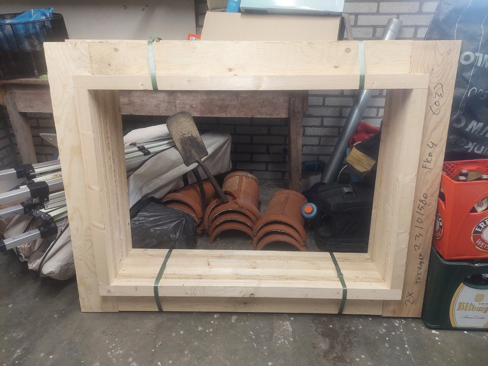 Nieuw houten dakraamkozijn (2), Ophalen, 80 tot 120 cm, 120 tot 160 cm, Nieuw
