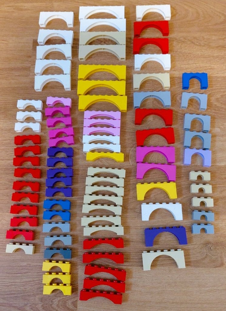 LEGO Boog stenen Arch, Ophalen of Verzenden, Zo goed als nieuw, Accessoire, Lego