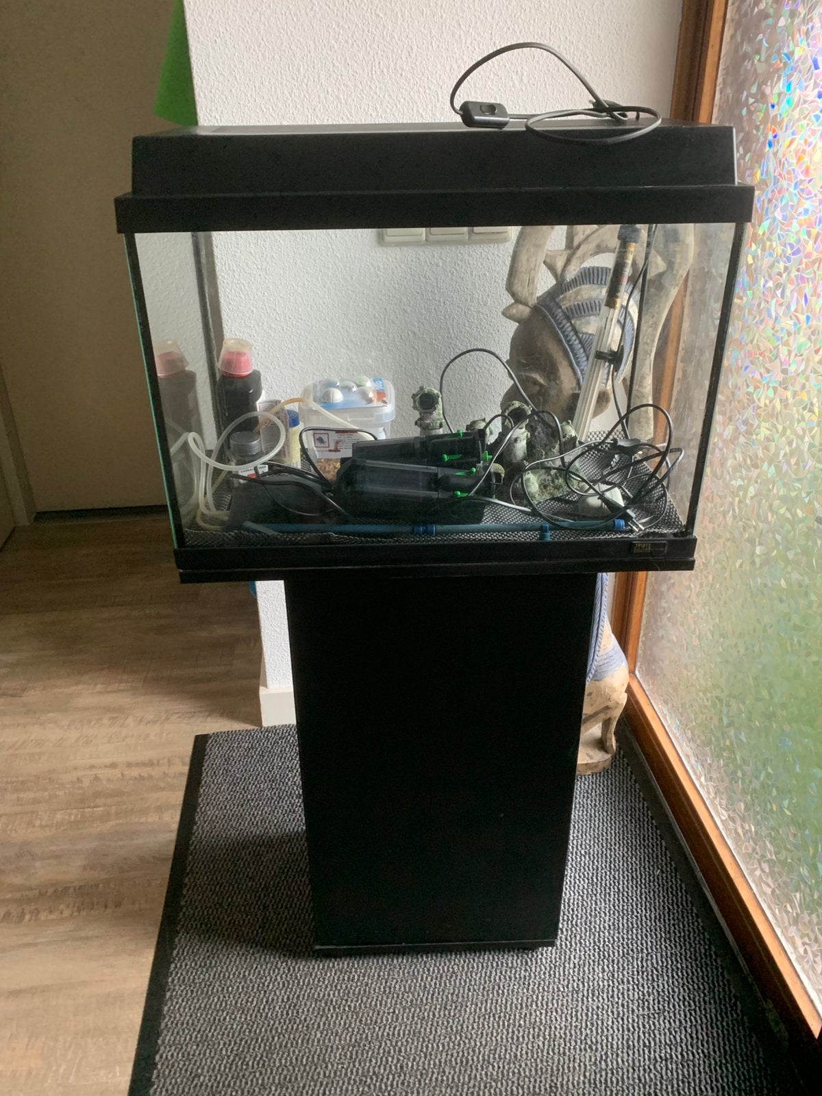 Juwel aquarium 60 cm breed, Dieren en Toebehoren, Ophalen, Gebruikt, Leeg aquarium, Juwel