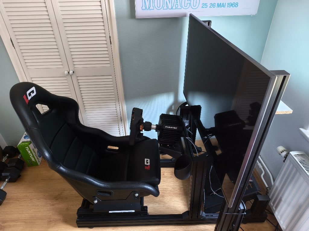 [Fanatec / Sim-Lab] Complete Racing Simulator (excl. PC), Computers en Software, Ophalen, Zo goed als nieuw, Fanatec / Sim-Lab
