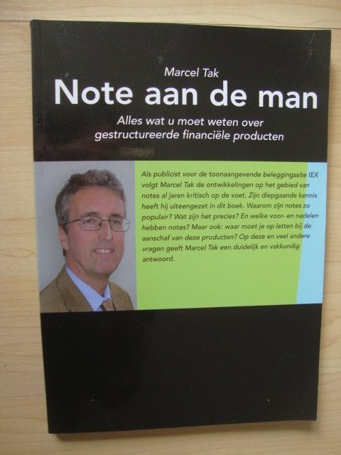 NOTE AAN DE MAN   Marcel Tak, Ophalen of Verzenden, Zo goed als nieuw