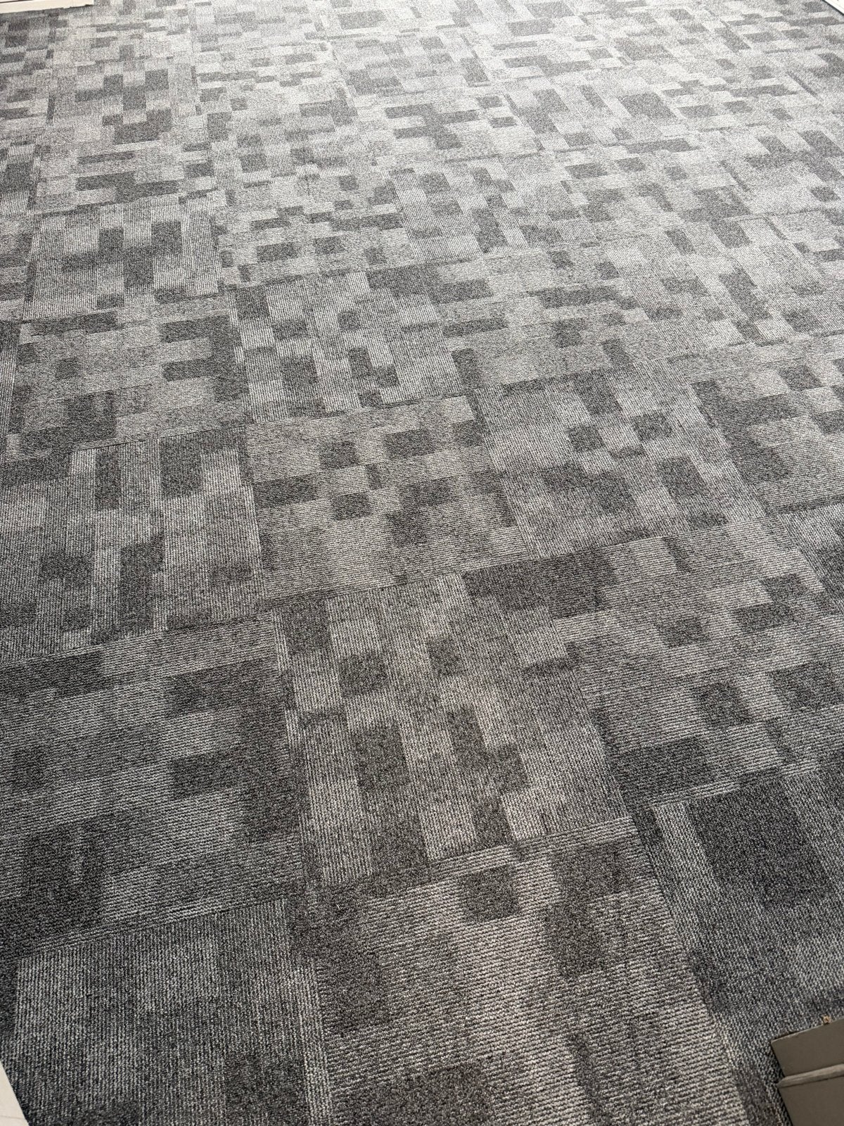 Tapijttegels antraciet , per m², Ophalen, Minder dan 50 cm, 50 tot 100 cm, Vierkant