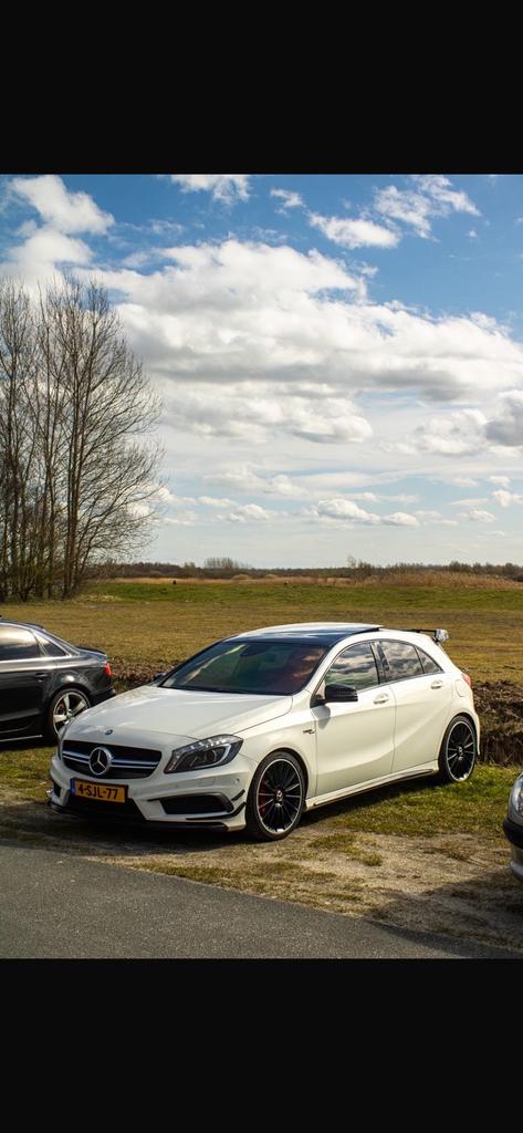 Mercedes-Benz A-Klasse A 45 AMG 4MATIC Aut7 2013 Wit, Automaat, 4 cilinders, 360 pk, Wit