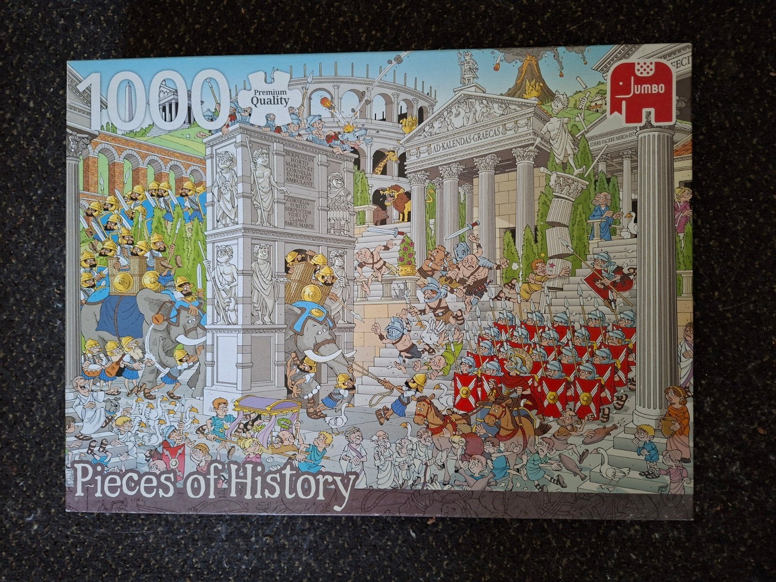Pieces of History puzzel, Ophalen of Verzenden