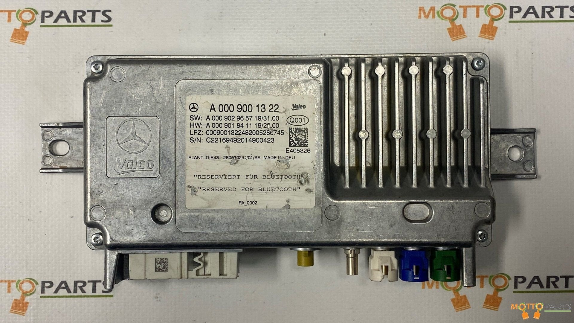 Mercedes Parkassistent / Parktronic PDC ECU A0009001322, Gebruikt, -, -, Ophalen of Verzenden