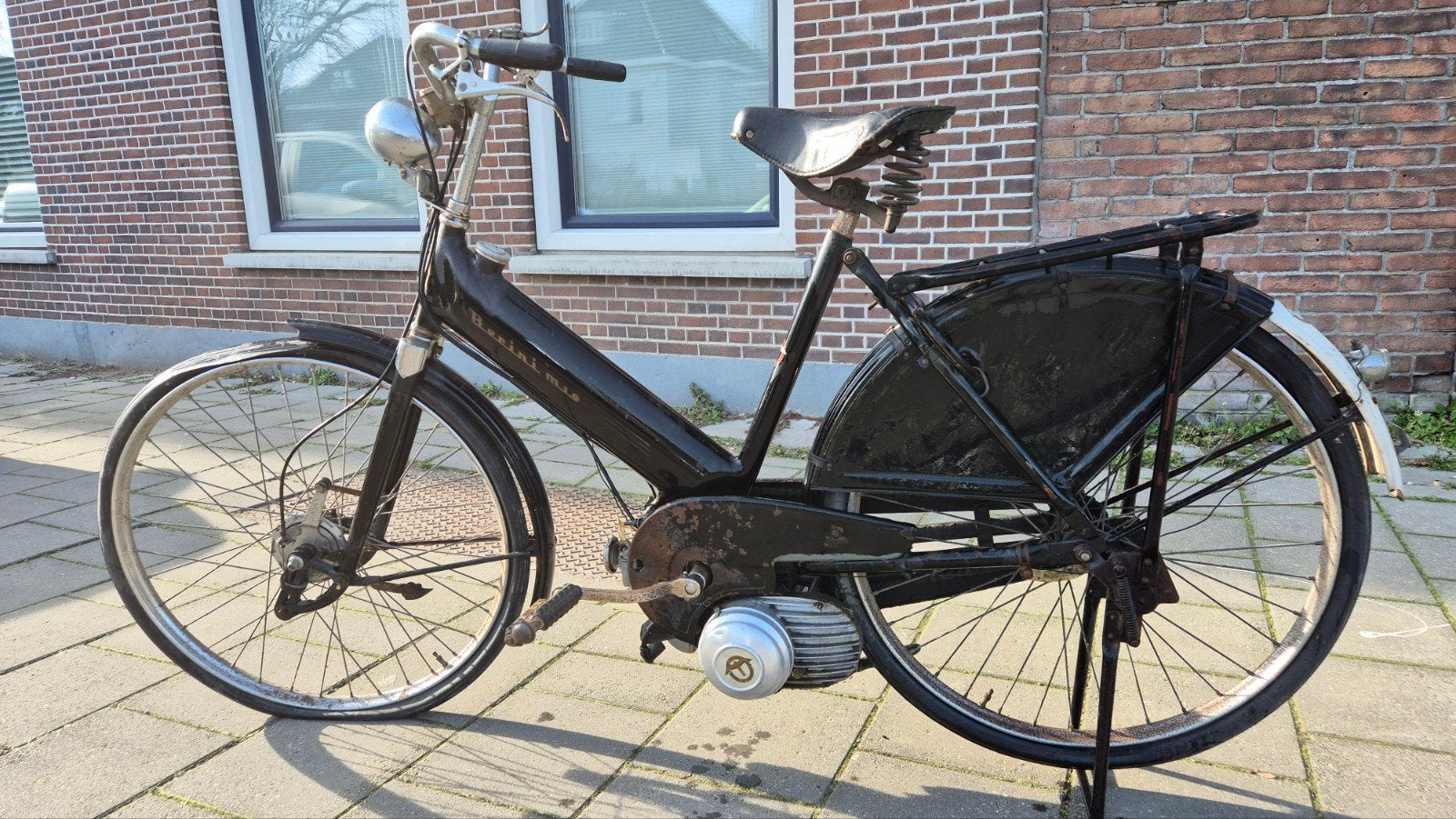 Vintage Berini M19 bromfiets - Zeldzaam model, opknapper, Fietsen en Brommers, Brommers | Oldtimers, Ophalen, Overige merken