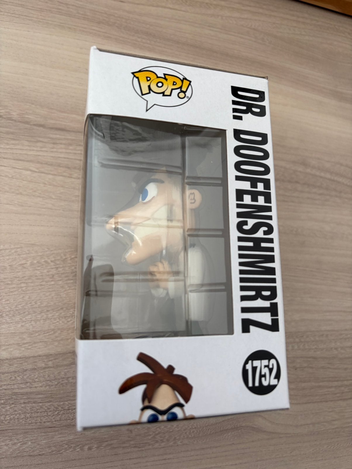 Dr. Doofenshmirtz #1752 Funko Pop! Disney Phineas and Ferb, Funko Europe, Ophalen of Verzenden, Zo goed als nieuw, 4th floor, 1 Queen Caroline St, London W6 9YN, Verenigd Koninkrijk