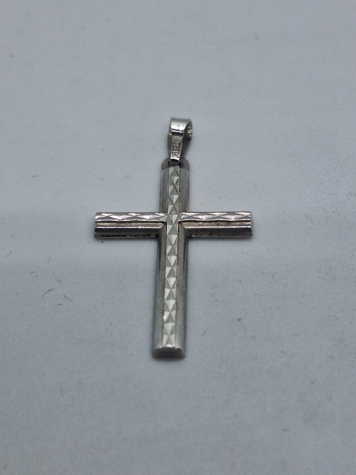 Zilveren Evangelisch Kruisje - 4 cm, Verzamelen, Ophalen of Verzenden