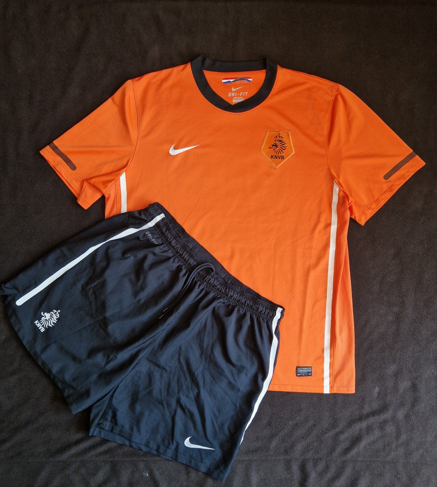 Nederlands elftal KNVB tenue shirt broekje 2010, Nike, Maat 56/58 (XL), Ophalen of Verzenden, Zo goed als nieuw
