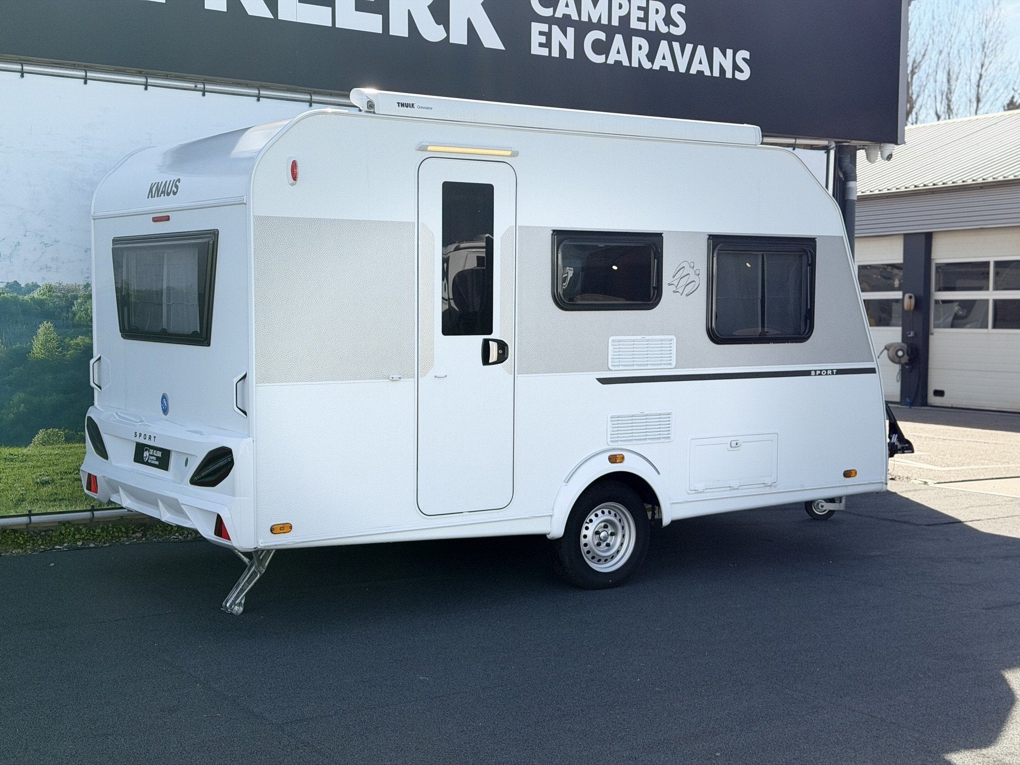 Knaus SPORT 400 LK / 50% Deals (bj 2026), Caravans en Kamperen, Caravans, Bedrijf, Info@deklerkcaravans.nl, 6 tot 7 meter, Knaus