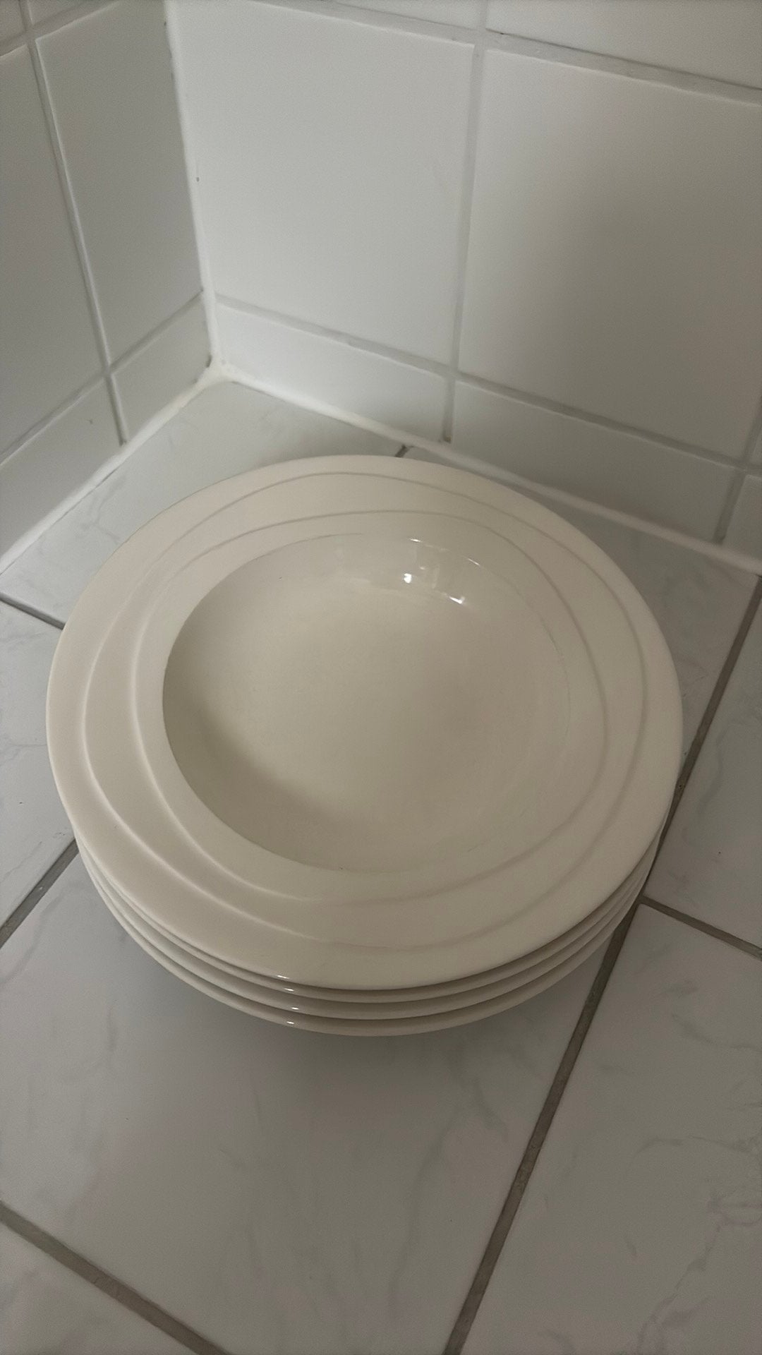 Jamie Oliver Pastaborden - Set van 4 - Zo goed als nieuw, Keramiek, Ophalen of Verzenden, Zo goed als nieuw, Bord(en)