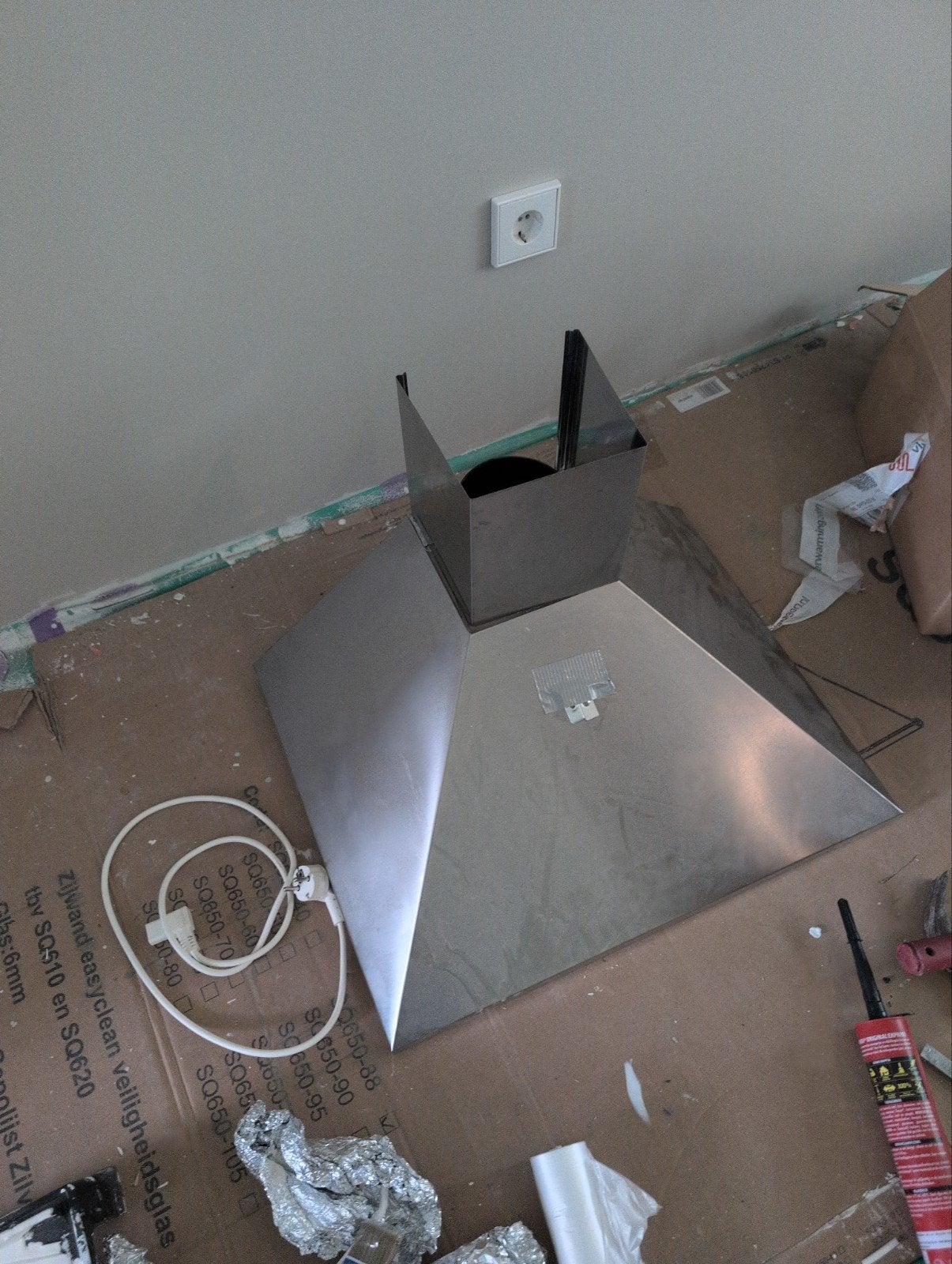 Ikea RYTMISK Afzuigkap wand, roestvrij staal, 60 cm
IkraAfzu, Gebruikt, Wandschouwkap, Ophalen of Verzenden, Vrijstaand