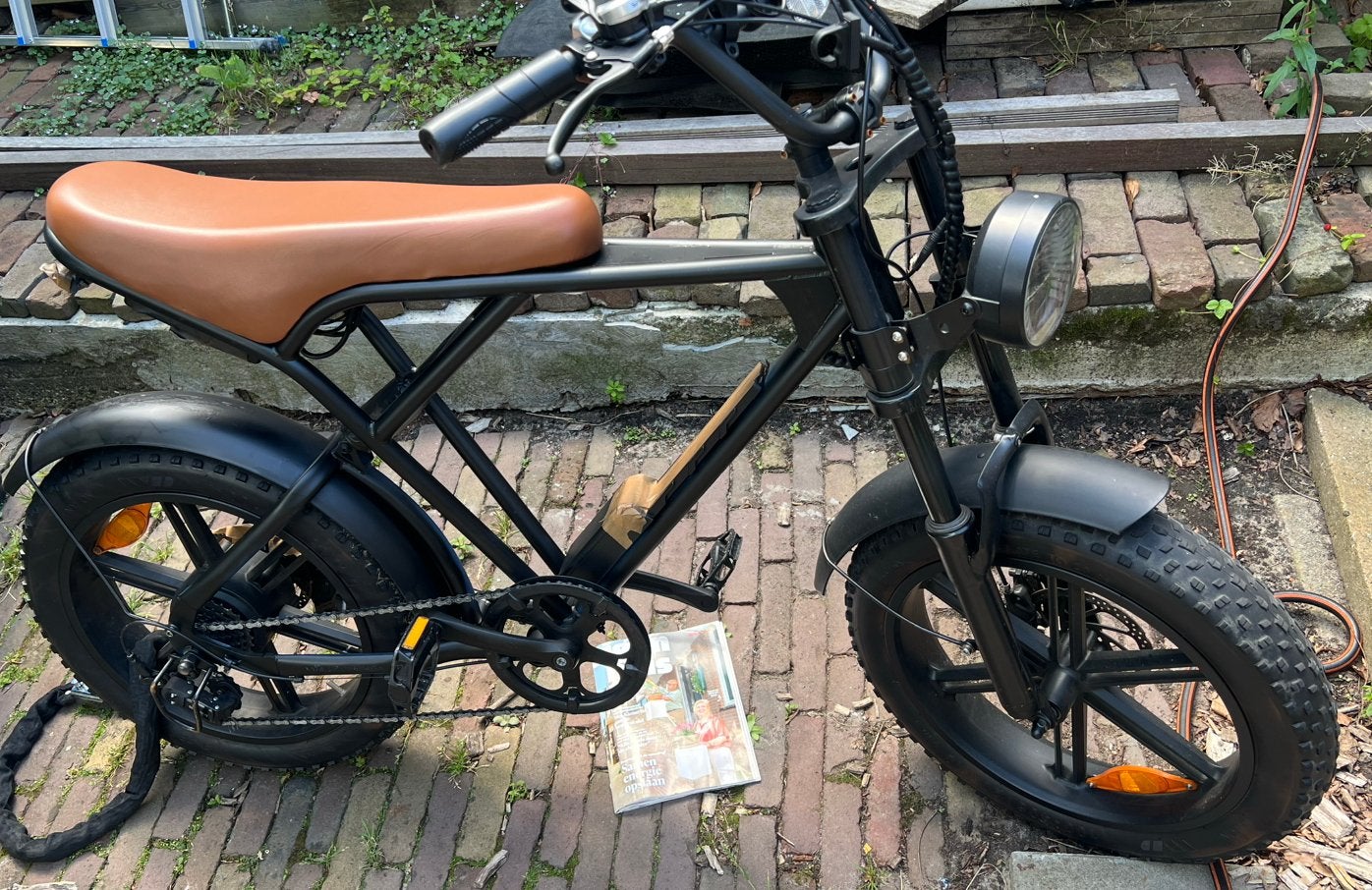 V20 fatbike moet weg, Fietsen en Brommers, Elektrische fietsen, 59 cm of meer, Ophalen of Verzenden, Zo goed als nieuw, Overige merken
