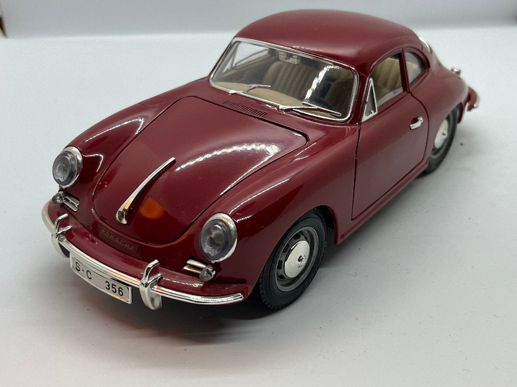 Bburago Porsche 356 B 1961 1/18, Hobby en Vrije tijd, Modelauto's | 1:18, Ophalen of Verzenden, Zo goed als nieuw, Auto, Bburago