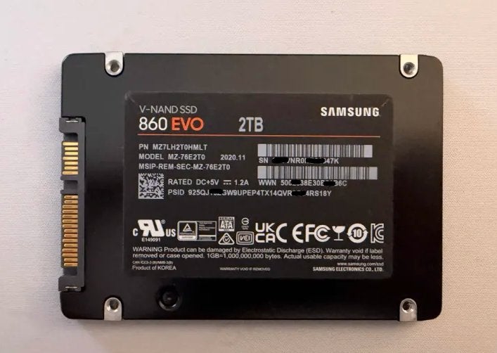 Samsung 2TB SSD, Computers en Software, Intern, 2TB, Verzenden, Zo goed als nieuw