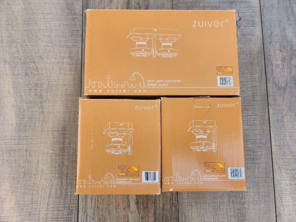 Nieuwe Moderne Zwarte Spots, Huis en Inrichting, Overige merken, Nieuw, LED, Metaal