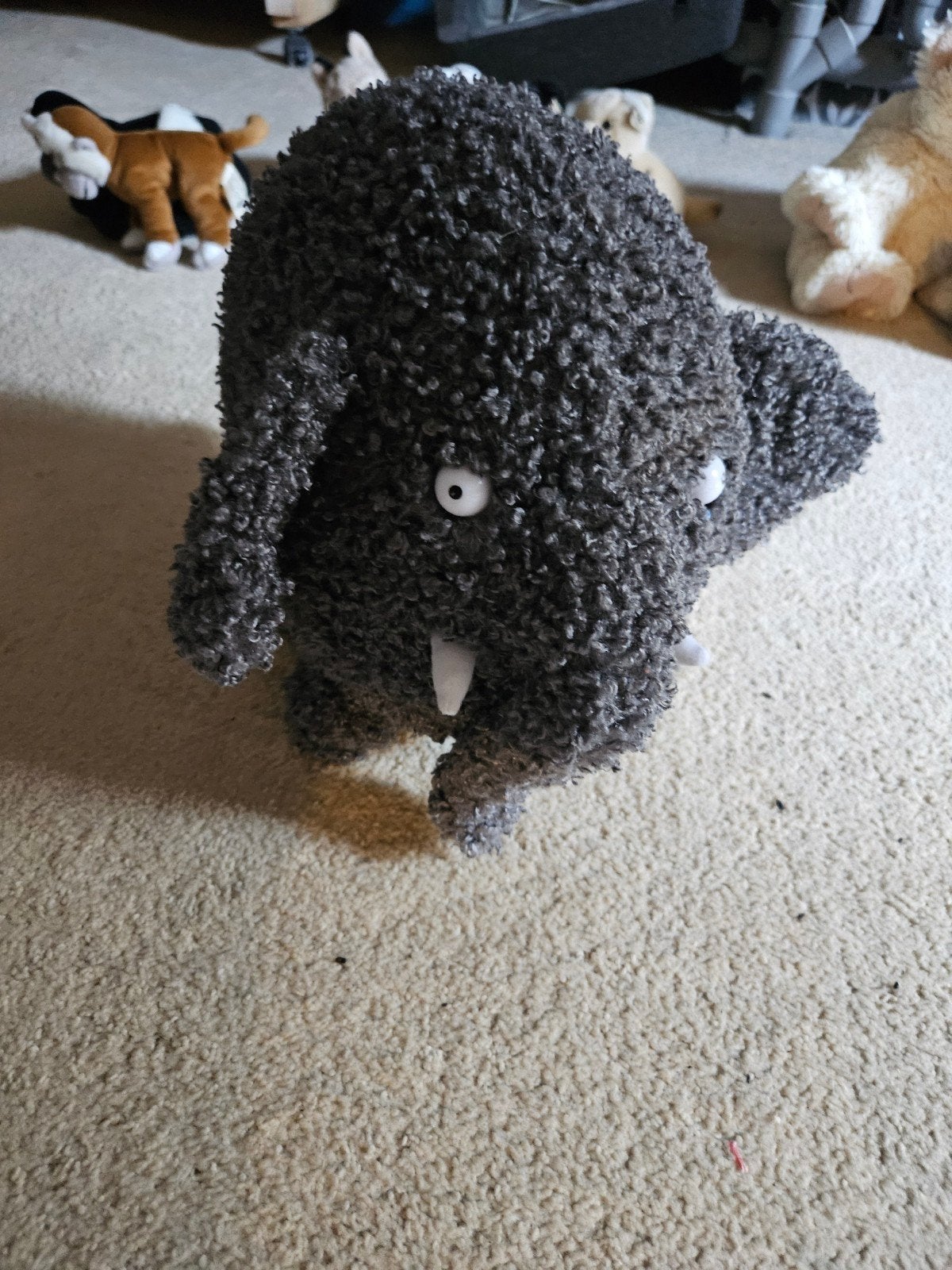 Olli Knuffel Olifant - Grijs, Zo goed als nieuw, Overige merken, Overige karakters, Grijs, Ophalen of Verzenden