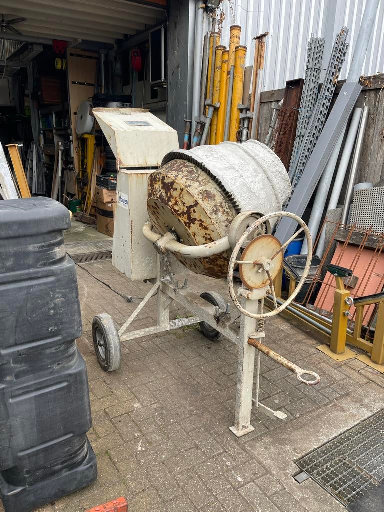 Betonmolen 160 liter 380 volt, Doe-het-zelf en Verbouw, Betonmolens, Ophalen of Verzenden, Gebruikt