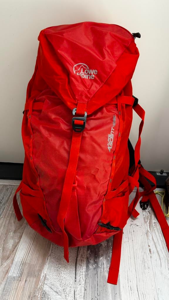 Lowe Alpine Ascent 40-50 trekkingrugzak – Camino / trekking, Overige merken, 40 cm of meer, Ophalen of Verzenden, Zo goed als nieuw