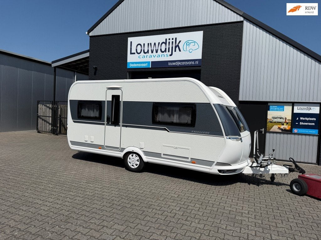 Hobby Excellent 460 UFE ’20 (Fransbed, Rondzit), Rondzit, Bedrijf, 6 tot 7 meter, Tot en met 4