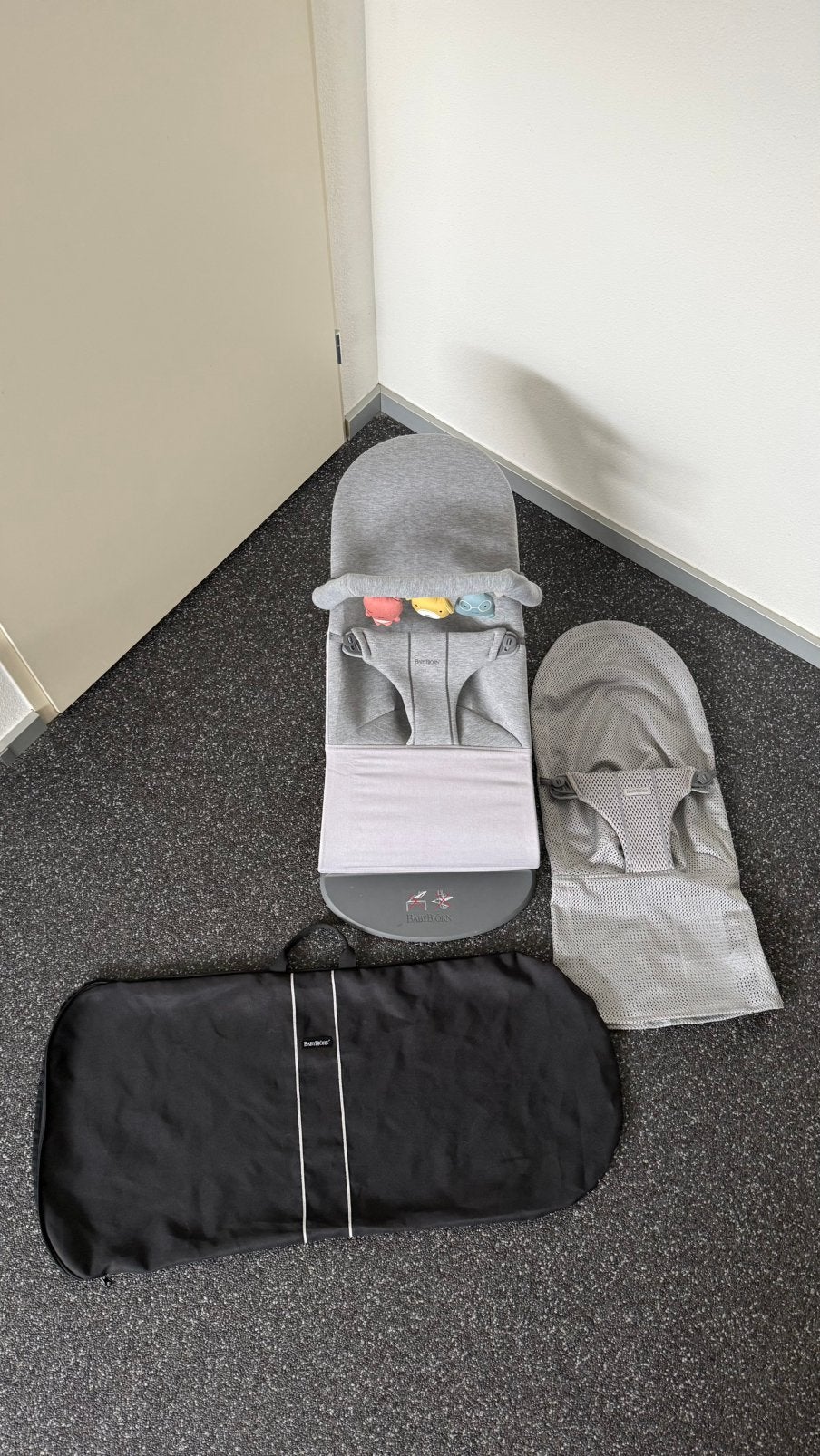 Baby Bjorn Bliss wipstoel met toebehoren, Kinderen en Baby's, Wipstoeltjes, Ophalen, Zo goed als nieuw