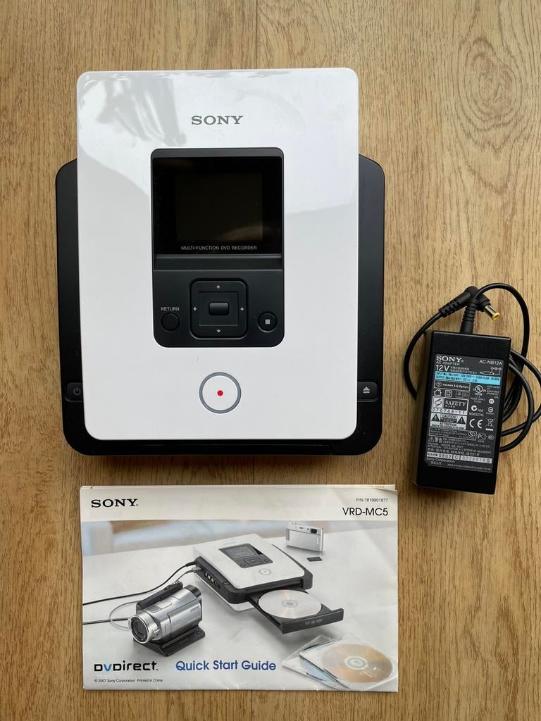 Sony VRD-MC5 multifunctionele DVD-recorder, Ophalen of Verzenden, Zo goed als nieuw, Sony