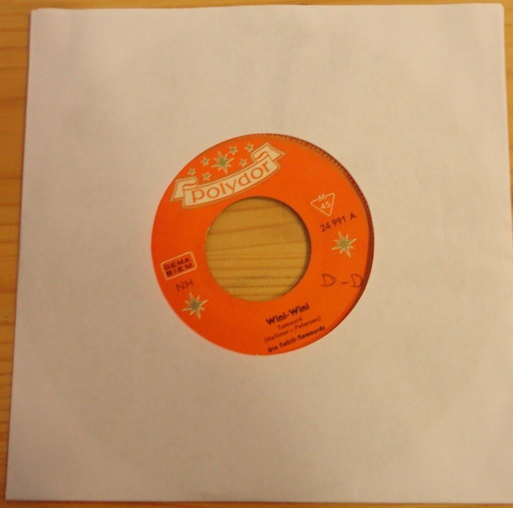 Die Tahiti Tamoures > Wini Wini, Gebruikt, 7 inch, Single, Ophalen of Verzenden