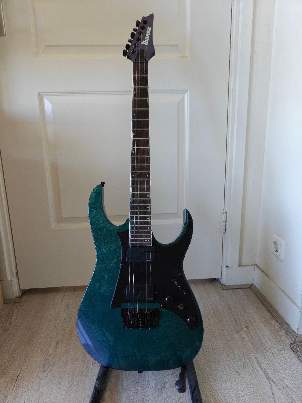 Ibanez RG631ALF-BCM elektrische gitaar, Muziek en Instrumenten, Snaarinstrumenten | Gitaren | Elektrisch, Ophalen, Zo goed als nieuw