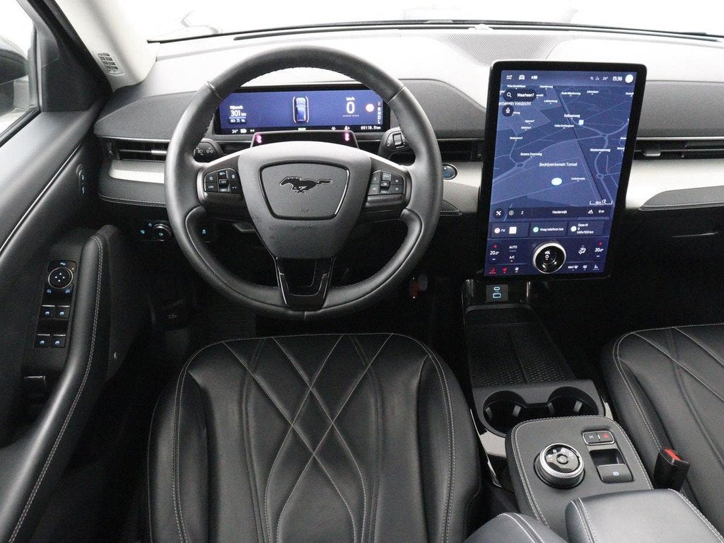 Ford Mustang Mach-E RWD 75 kWh | SOH 92,7% | Leder | Stoelve, Auto's, Automaat, Achterwielaandrijving, Gebruikt, 750 kg