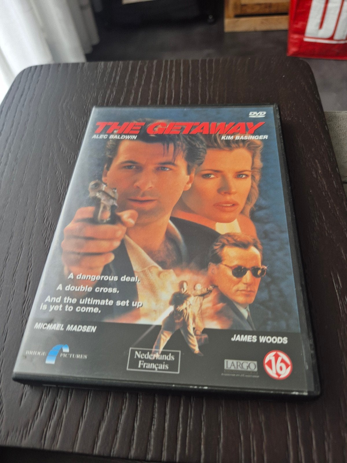 The Getaway (DVD) met Alec Baldwin en Kim Basinger, Vanaf 16 jaar, Nederlands, Actiethriller, Ophalen of Verzenden