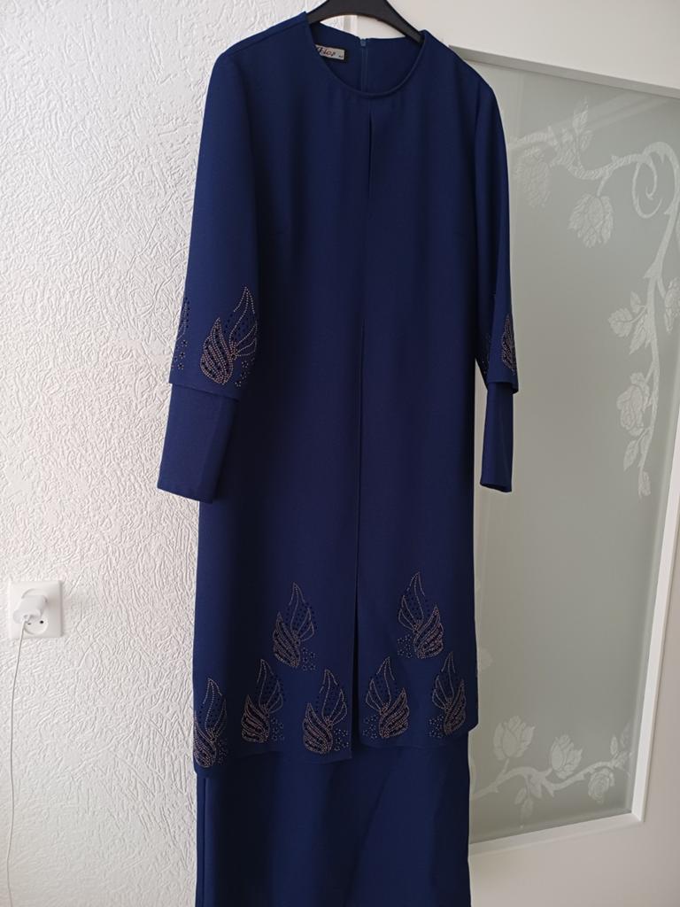 Abiye avonjurk, Ophalen of Verzenden, Zo goed als nieuw, Maat 46/48 (XL) of groter, Galajurk