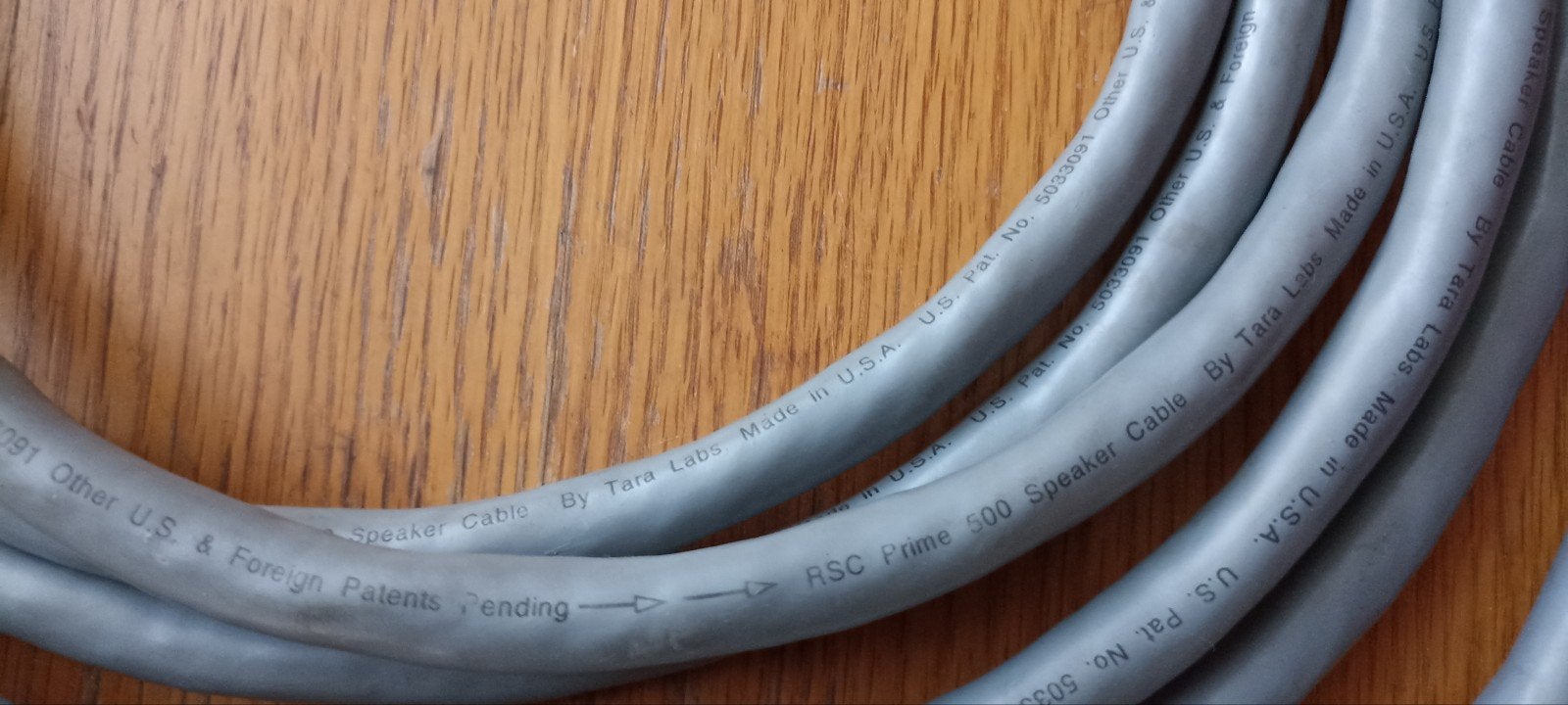 Luidspreker kabels van het merk taralabs rsc 500 prime, Ophalen of Verzenden, Gebruikt, 2 tot 5 meter, Luidsprekerkabel