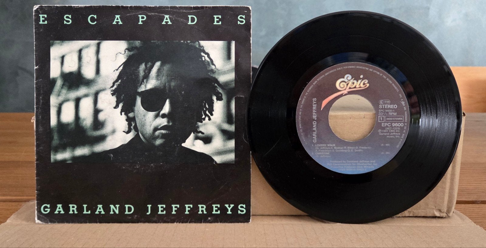 Garland Jeffreys - Escapades, 7 inch, Ophalen of Verzenden, Zo goed als nieuw, Rock en Metal