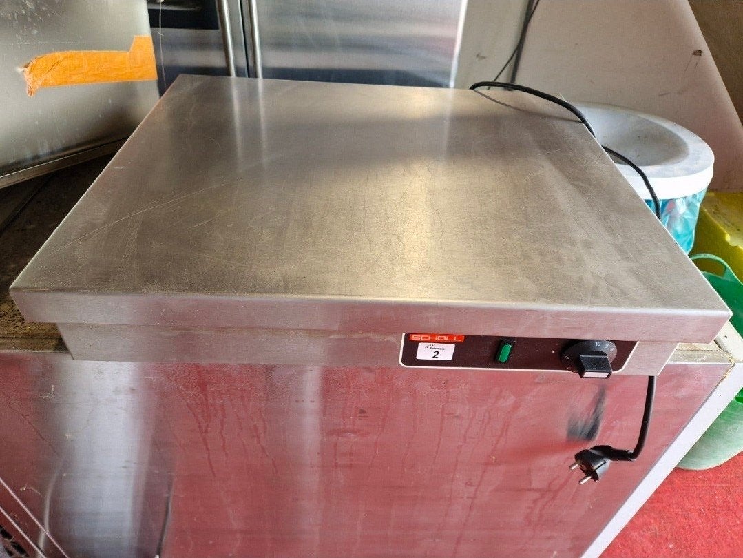 Scholl Frimex 2 Warmhoudplaat - Horeca Keukenapparatuur, Ophalen, Gebruikt