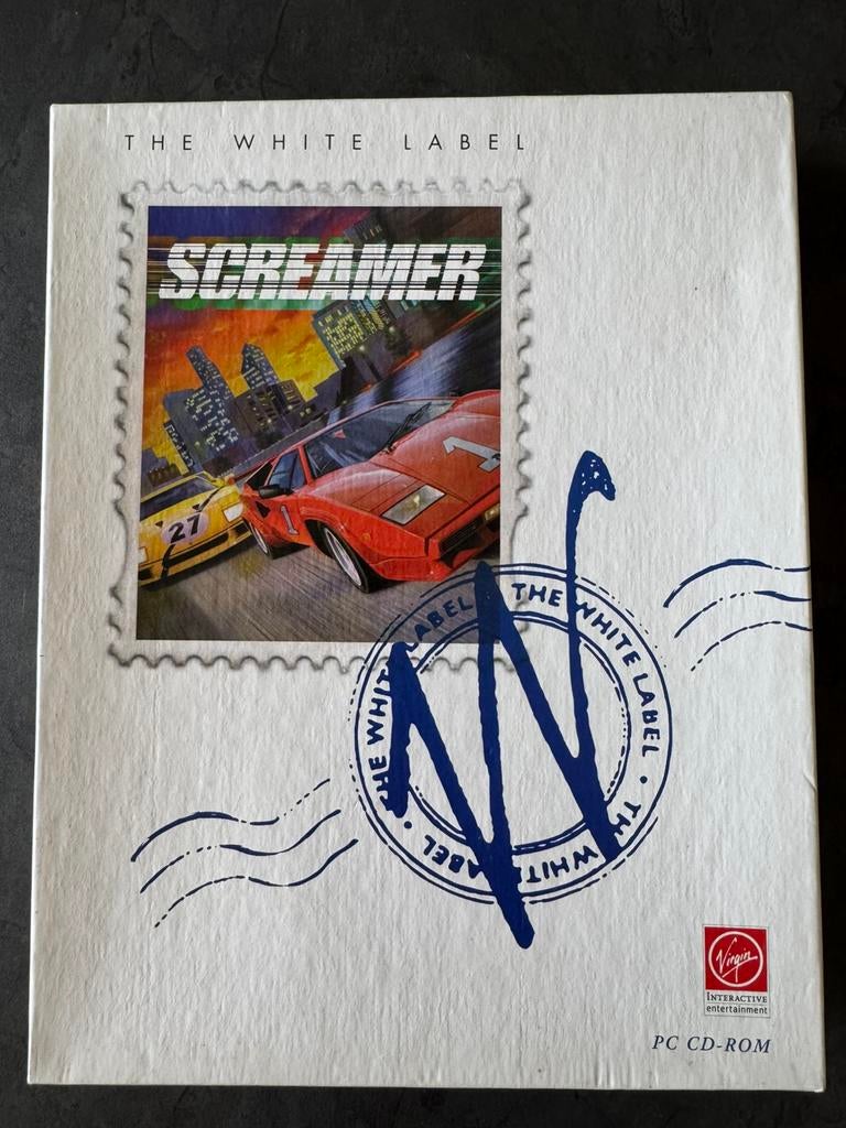 Retro PC game Screamer, Gebruikt, 1 speler, Racen en Vliegen, Ophalen of Verzenden