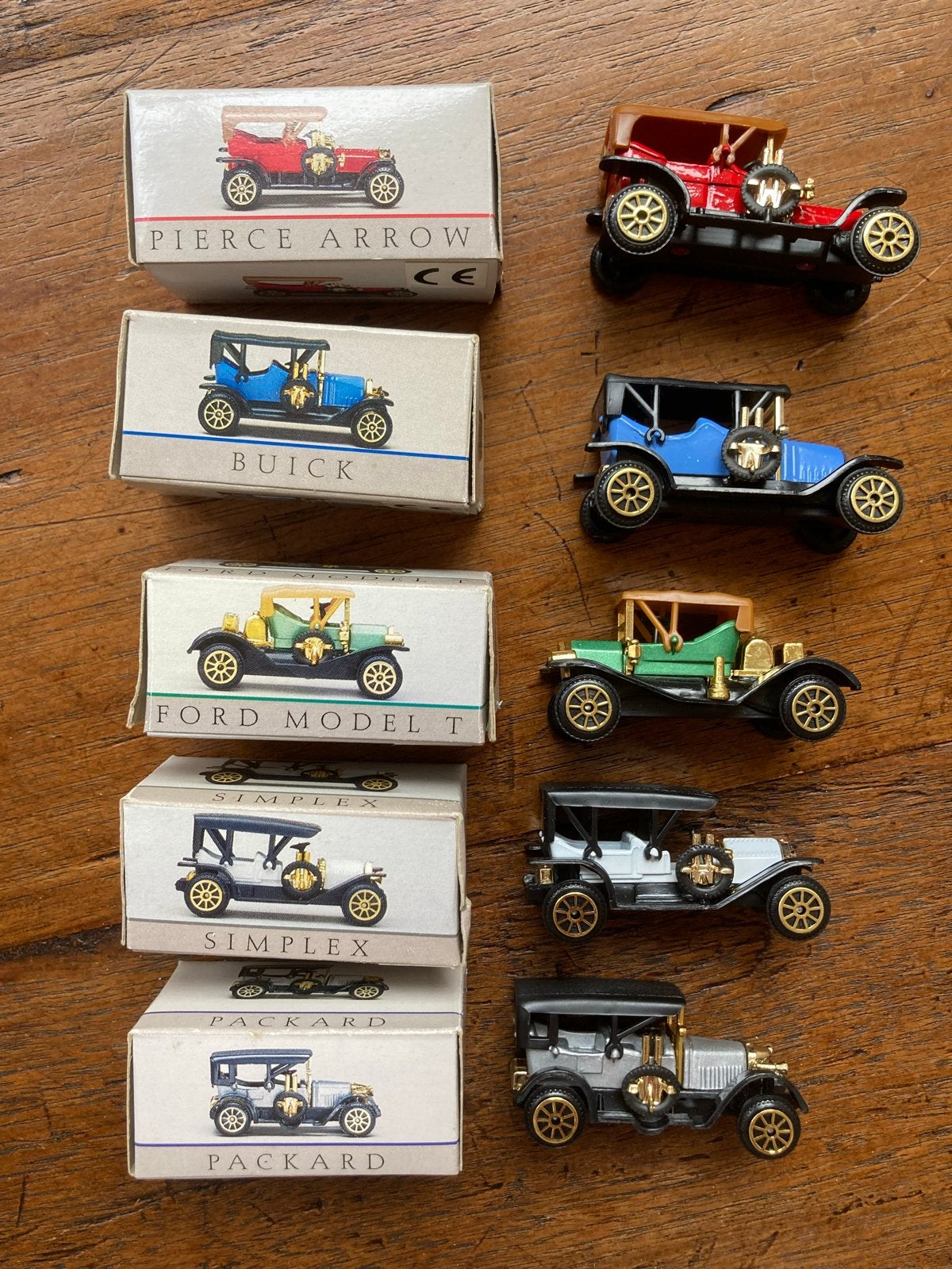 Readers Digest Collectie: 5 Vintage Auto's in doosjes, Ophalen of Verzenden, Zo goed als nieuw